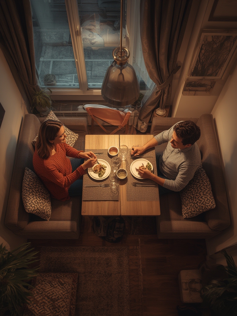 Space-Saving Dining Table for Two: 7 Best Ways to Maximize Space (Proven Guide) 3 Space-saving dining table for two - Illustration 3