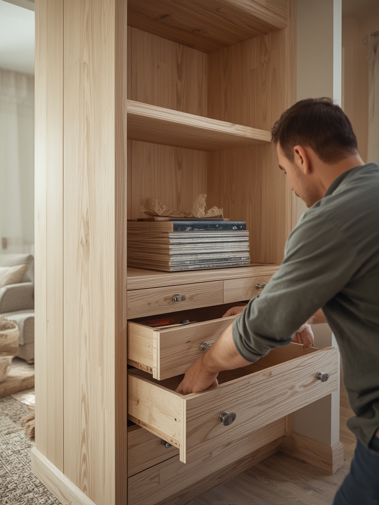 built-in storage solutions - Illustration 2