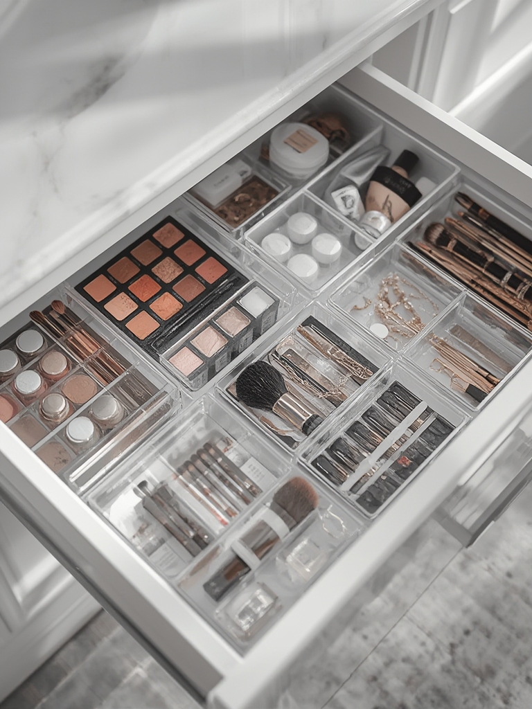 drawer organizer in action