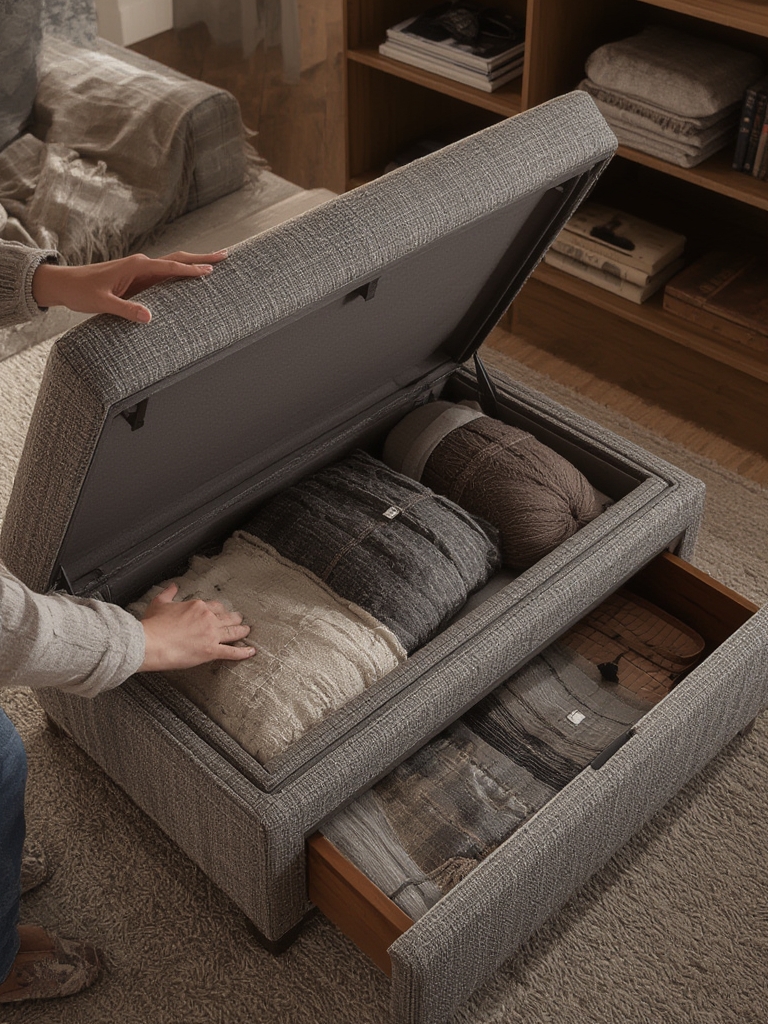 multifunctional storage furniture - Illustration 2