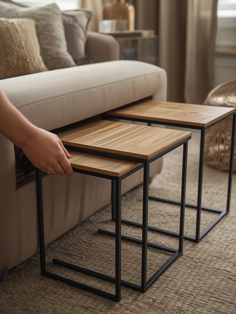 nesting tables space saving - Illustration 2