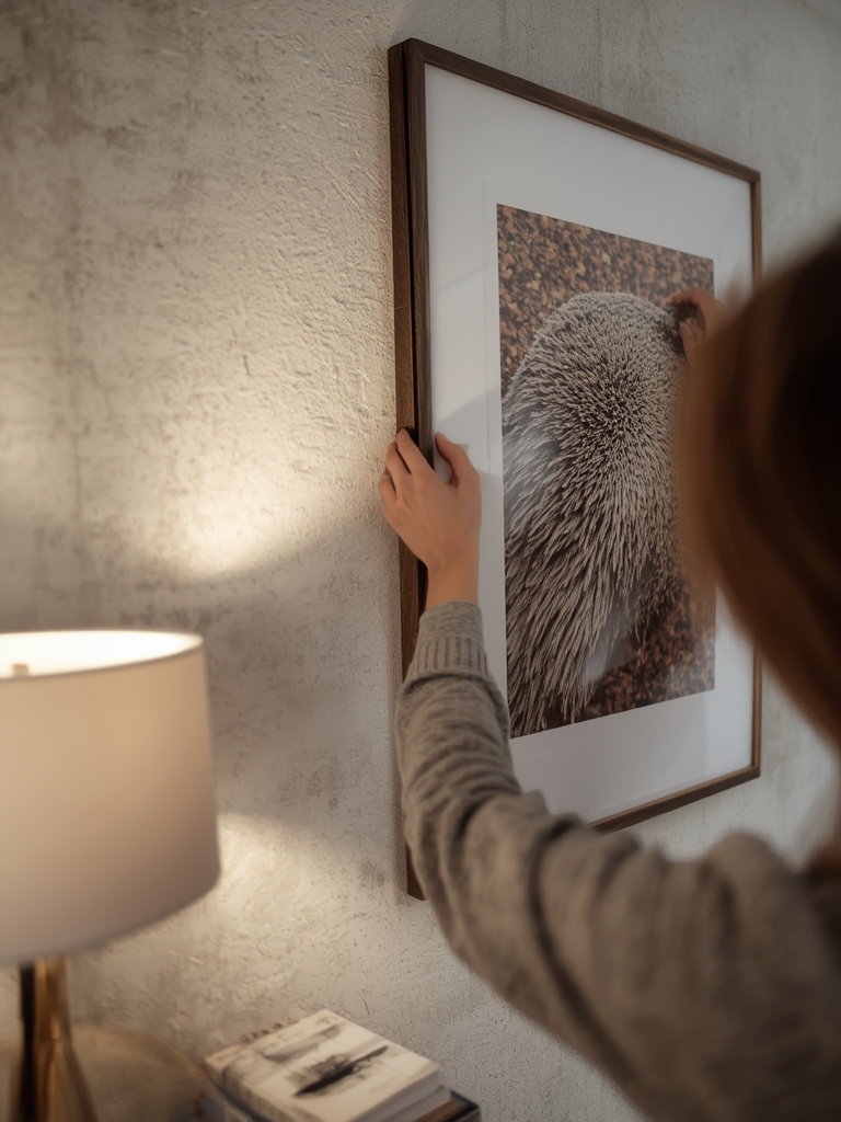 oversized wall art small room - Illustration 2