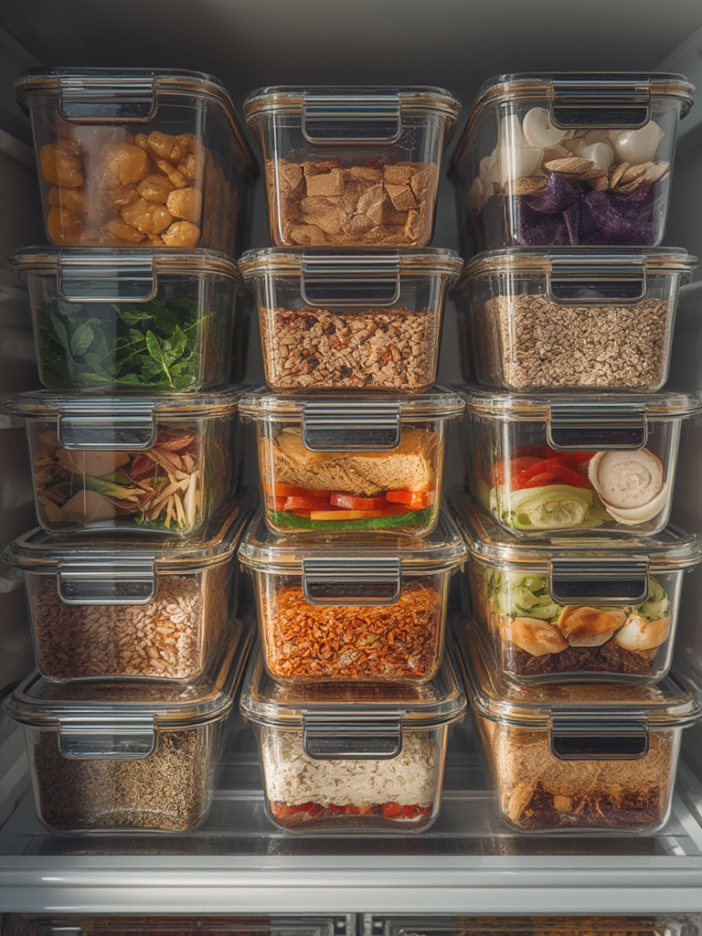 glass containers in action