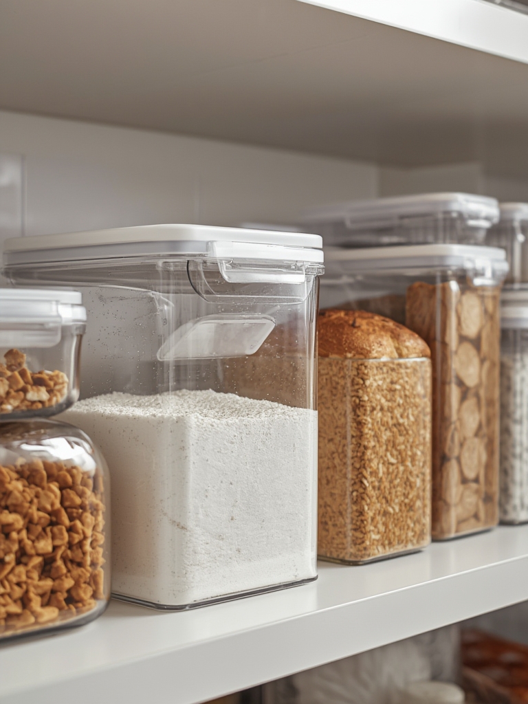 sugar container in action