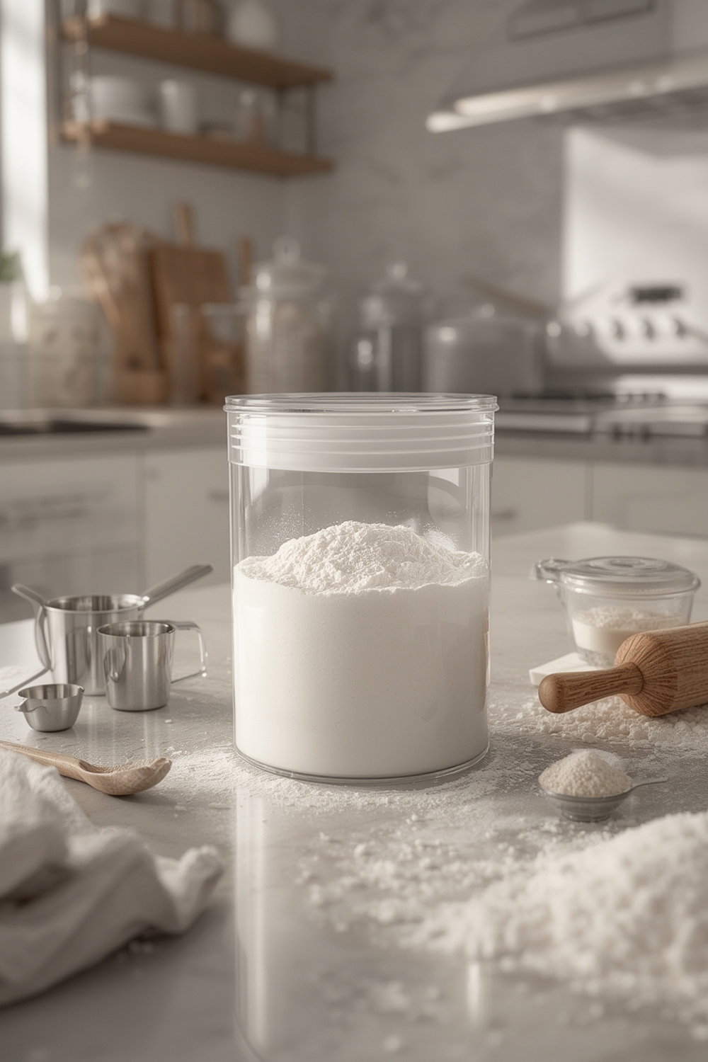 flour container product view