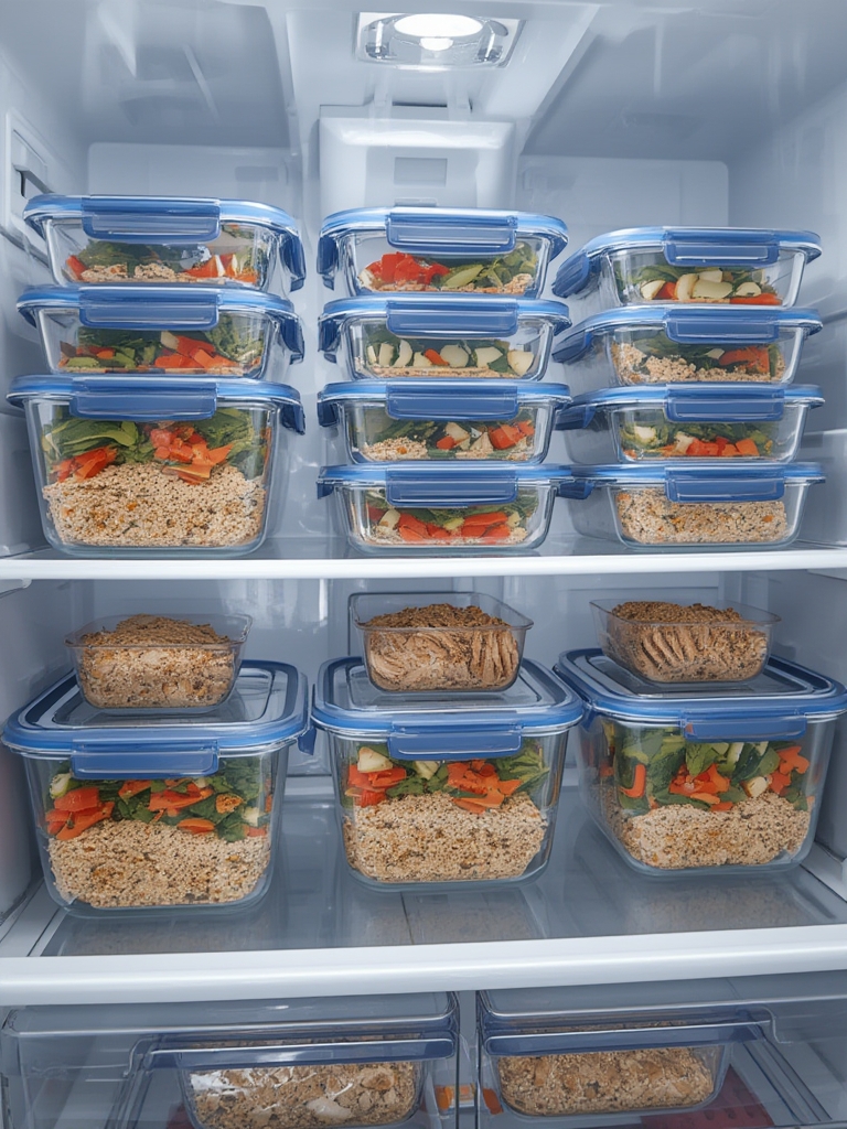 glass containers in action