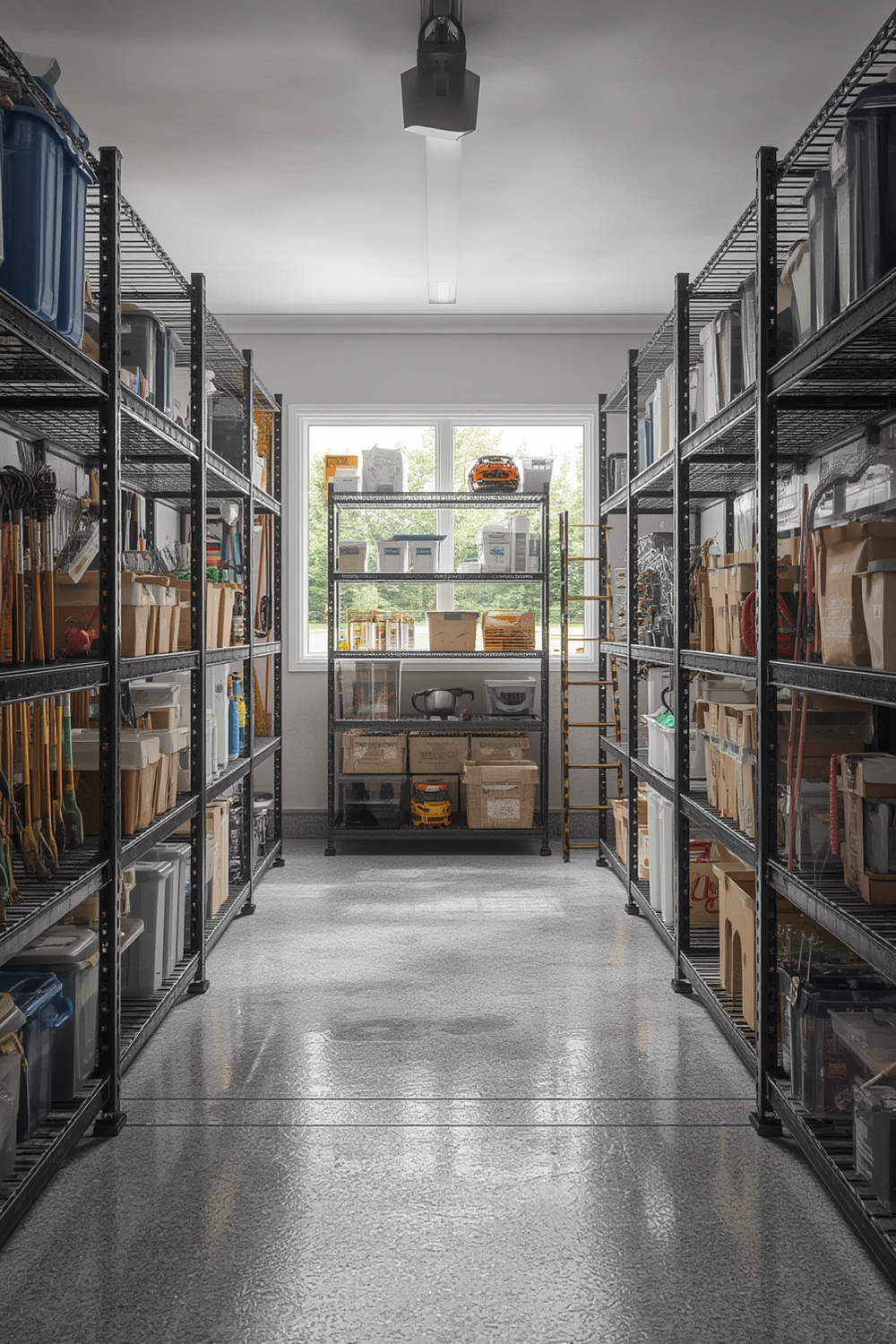 wire shelving product view